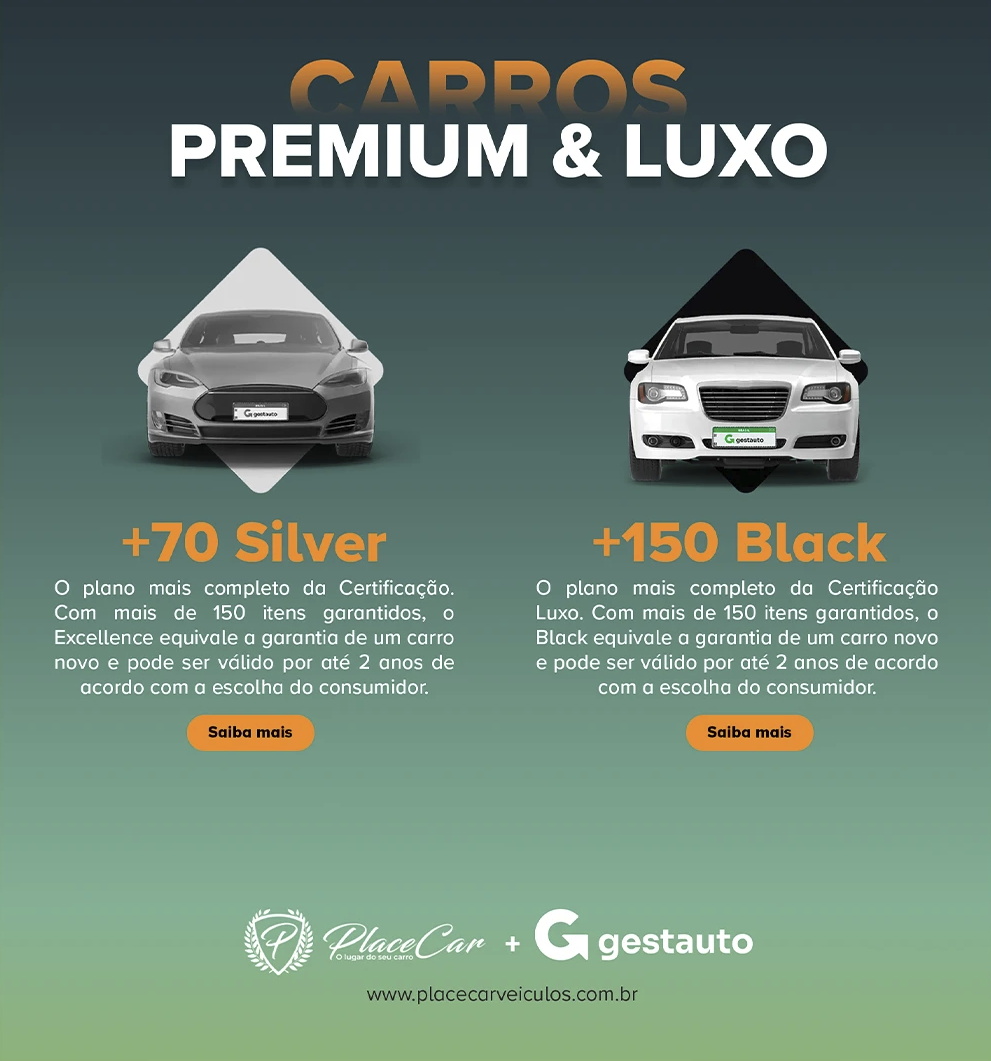 PlaceCar Veículos — bloco Segmentação Premium & Luxo (Planos Exclusivos)